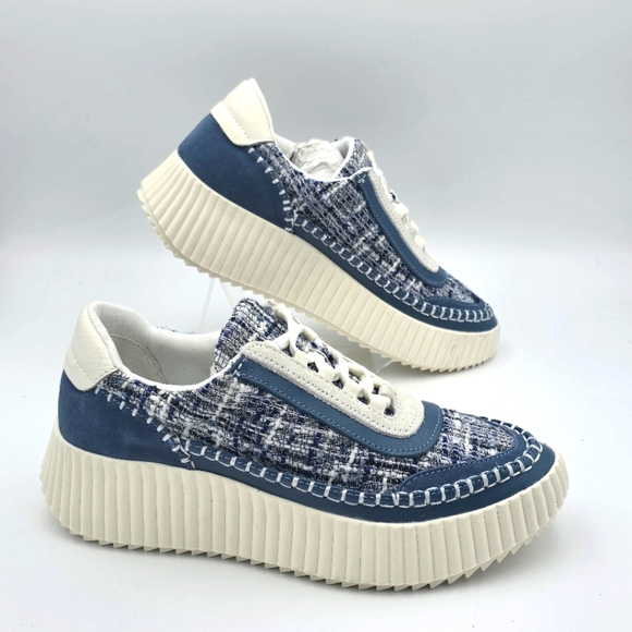 Dolce Vita Shoes - NWOT Dolce Vita Dolen Platform Lace Up Sneakers, Blue Women's Size 8, NEW!